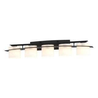 Hubbardton Forge - 207525-SKT-10-GG0182 - Arc Ellipse 5 Light Sconce - Ellipse - Black