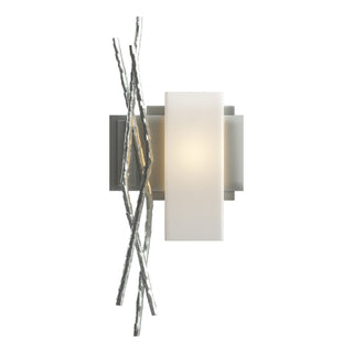 Hubbardton Forge - 207670-SKT-RGT-82-GG0351 - Brindille Sconce - Brindille - Vintage Platinum