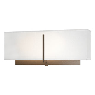 Hubbardton Forge - 207680-SKT-05-SF1606 - Exos Rectangular Sconce - Exos - Bronze