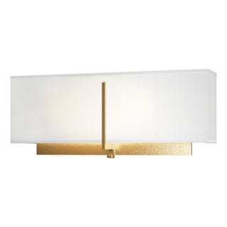 Hubbardton Forge - 207680-SKT-86-SF1606 - Exos Rectangular Sconce - Exos - Modern Brass
