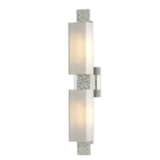 Hubbardton Forge - 207695-SKT-85-GG0441 - Oceanus 2 Light Sconce - Oceanus - Sterling