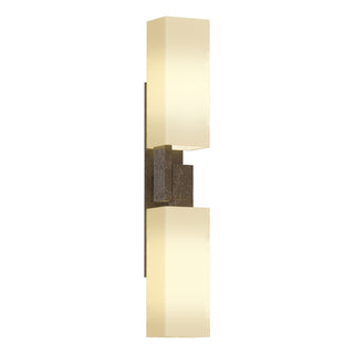 Hubbardton Forge - 207801-SKT-05-GG0351 - Ondrian 2 Light Sconce - Ondrian - Bronze