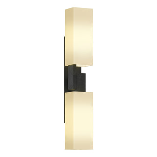 Hubbardton Forge - 207801-SKT-10-GG0351 - Ondrian 2 Light Sconce - Ondrian - Black