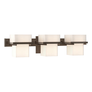 Hubbardton Forge - 207833-SKT-05-GG0106 - Kakomi 3 Light Sconce - Kakomi - Bronze