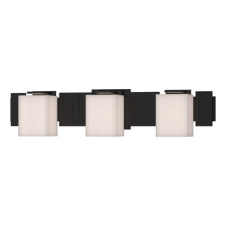 Hubbardton Forge - 207843-SKT-10-GG0108 - Impressions 3 Light Sconce - Impressions - Black