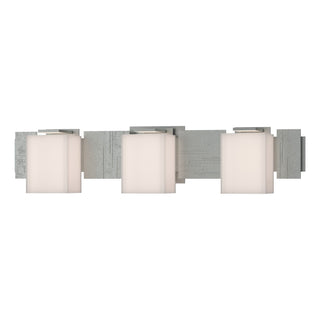 Hubbardton Forge - 207843-SKT-82-GG0108 - Impressions 3 Light Sconce - Impressions - Vintage Platinum