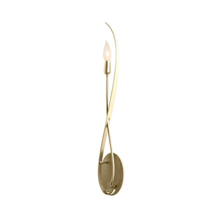 Hubbardton Forge - 209120-SKT-86 - Willow Sconce - Willow - Modern Brass