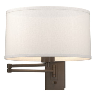 Hubbardton Forge - 209250-SKT-05-SE1295 - Simple Swing Arm Sconce - Simple Lines - Bronze