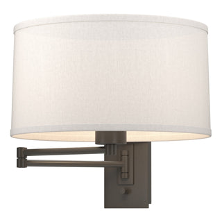Hubbardton Forge - 209250-SKT-07-SE1295 - Simple Swing Arm Sconce - Simple Lines - Dark Smoke