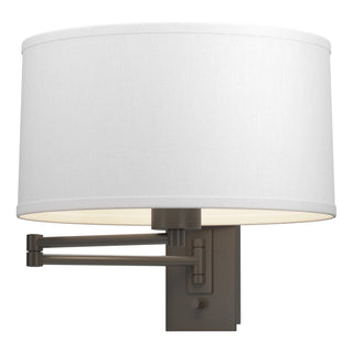 Hubbardton Forge - 209250-SKT-07-SF1295 - Simple Swing Arm Sconce - Simple Lines - Dark Smoke