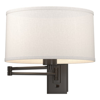 Hubbardton Forge - 209250-SKT-14-SE1295 - Simple Swing Arm Sconce - Simple Lines - Oil Rubbed Bronze