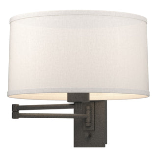 Hubbardton Forge - 209250-SKT-20-SE1295 - Simple Swing Arm Sconce - Simple Lines - Natural Iron