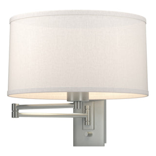 Hubbardton Forge - 209250-SKT-82-SE1295 - Simple Swing Arm Sconce - Simple Lines - Vintage Platinum