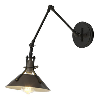 Hubbardton Forge - 209320-SKT-10-14 - Henry Sconce - Henry - Black