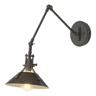 Hubbardton Forge - 209320-SKT-20-14 - Henry Sconce - Henry - Natural Iron