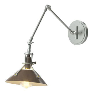 Hubbardton Forge - 209320-SKT-82-05 - Henry Sconce - Henry - Vintage Platinum