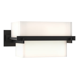Hubbardton Forge - 207821-SKT-10-GG0105 - Kakomi 1 Light Sconce - Kakomi - Black