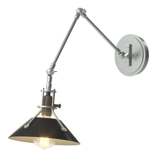Hubbardton Forge - 209320-SKT-82-10 - Henry Sconce - Henry - Vintage Platinum