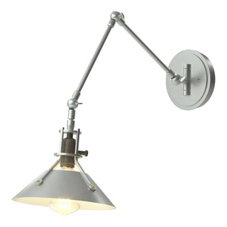 Hubbardton Forge - 209320-SKT-82-82 - Henry Sconce - Henry - Vintage Platinum