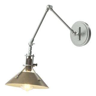 Hubbardton Forge - 209320-SKT-82-84 - Henry Sconce - Henry - Vintage Platinum