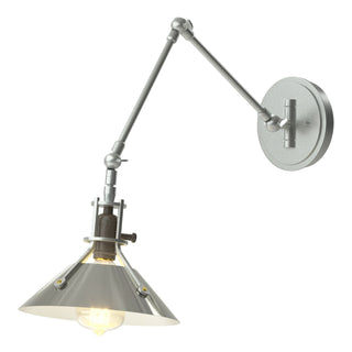 Hubbardton Forge - 209320-SKT-82-85 - Henry Sconce - Henry - Vintage Platinum