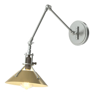 Hubbardton Forge - 209320-SKT-82-86 - Henry Sconce - Henry - Vintage Platinum