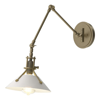 Hubbardton Forge - 209320-SKT-84-02 - Henry Sconce - Henry - Soft Gold