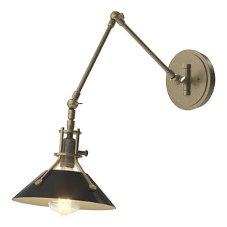 Hubbardton Forge - 209320-SKT-84-10 - Henry Sconce - Henry - Soft Gold
