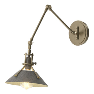 Hubbardton Forge - 209320-SKT-84-20 - Henry Sconce - Henry - Soft Gold