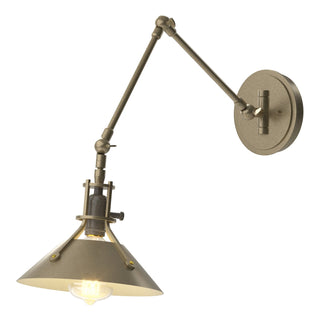 Hubbardton Forge - 209320-SKT-84-84 - Henry Sconce - Henry - Soft Gold