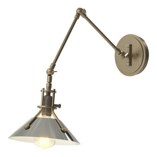 Hubbardton Forge - 209320-SKT-84-85 - Henry Sconce - Henry - Soft Gold