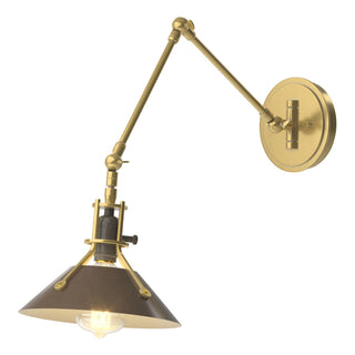 Hubbardton Forge - 209320-SKT-86-05 - Henry Sconce - Henry - Modern Brass