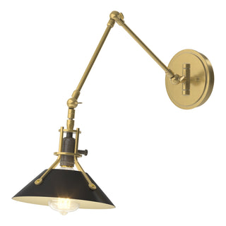 Hubbardton Forge - 209320-SKT-86-10 - Henry Sconce - Henry - Modern Brass