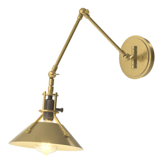 Hubbardton Forge - 209320-SKT-86-86 - Henry Sconce - Henry - Modern Brass