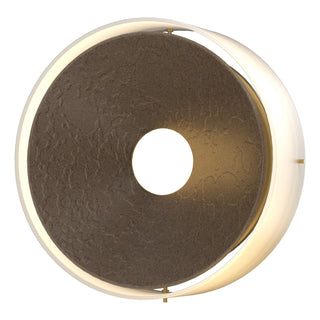 Hubbardton Forge - 213310-SKT-05-GG0346 - Oculus Sconce - Oculus - Bronze