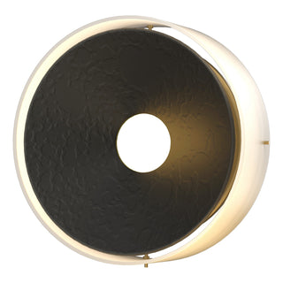 Hubbardton Forge - 213310-SKT-10-GG0346 - Oculus Sconce - Oculus - Black
