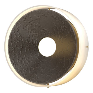 Hubbardton Forge - 213310-SKT-14-GG0346 - Oculus Sconce - Oculus - Oil Rubbed Bronze