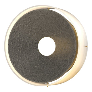 Hubbardton Forge - 213310-SKT-20-GG0346 - Oculus Sconce - Oculus - Natural Iron