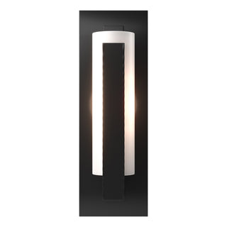 Hubbardton Forge - 217185-SKT-10-GG0065 - Forged Vertical Bar Sconce - Steel Backplate - Vertical Bar - Black