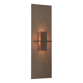 Hubbardton Forge - 217520-SKT-05-ZB0273 - Aperture Vertical Sconce - Aperture - Bronze