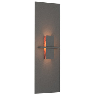 Hubbardton Forge - 217520-SKT-20-ZB0273 - Aperture Vertical Sconce - Aperture - Natural Iron
