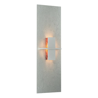 Hubbardton Forge - 217520-SKT-82-ZB0273 - Aperture Vertical Sconce - Aperture - Vintage Platinum