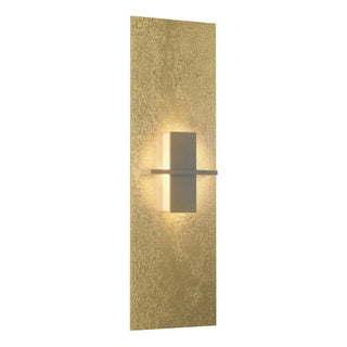 Hubbardton Forge - 217520-SKT-86-BB0273 - Aperture Vertical Sconce - Aperture - Modern Brass
