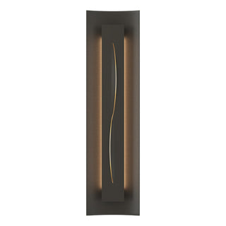 Hubbardton Forge - 217640-SKT-07-CC0206 - Gallery Sconce - Gallery - Dark Smoke