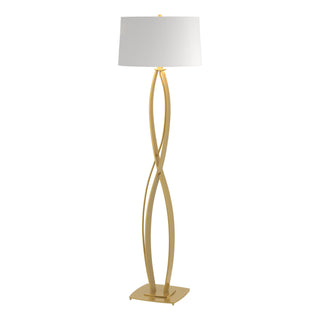 Hubbardton Forge - 232686-SKT-86-SF1894 - Almost Infinity Floor Lamp - Almost Infinity - Modern Brass