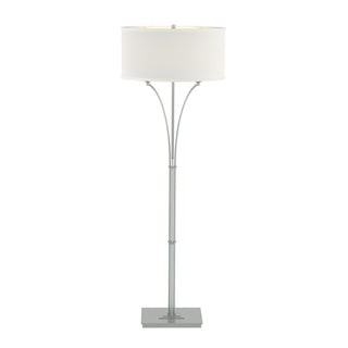 Hubbardton Forge - 232720-SKT-82-SF1914 - Contemporary Formae Floor Lamp - Formae - Vintage Platinum