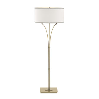 Hubbardton Forge - 232720-SKT-86-SE1914 - Contemporary Formae Floor Lamp - Formae - Modern Brass