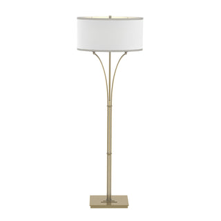 Hubbardton Forge - 232720-SKT-86-SF1914 - Contemporary Formae Floor Lamp - Formae - Modern Brass