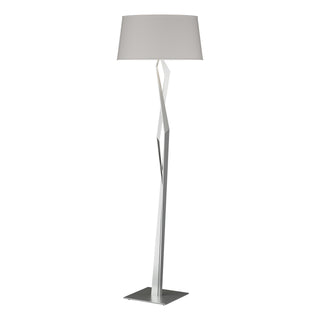 Hubbardton Forge - 232850-SKT-82-SE2011 - Facet Floor Lamp - Facet - Vintage Platinum