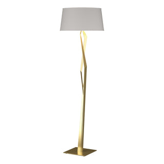 Hubbardton Forge - 232850-SKT-86-SE2011 - Facet Floor Lamp - Facet - Modern Brass
